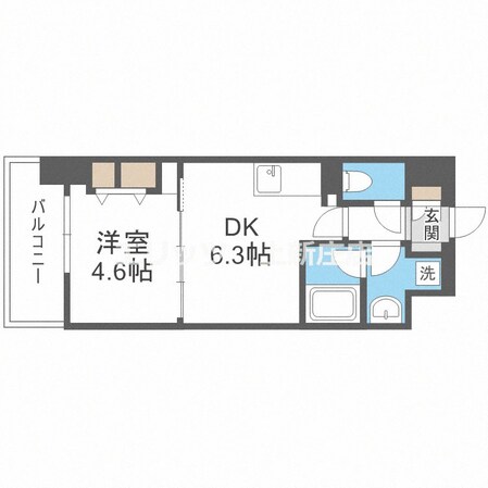 アーバネックス同心の物件間取画像